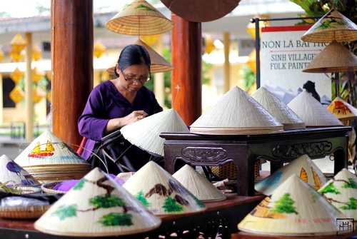 Nón Lá Tây Hồ - xã Phú Hồ, huyện Phú Vang TP Huế