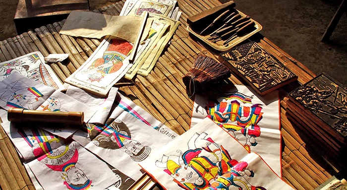 Nghề Tranh Làng Sình - dọc theo hạ lưu sông Hương
